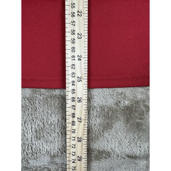 Nike Dri-Fit Athletic T-Shirt Adults Size Medium Short Sleeve Red - Picture 7 of 9